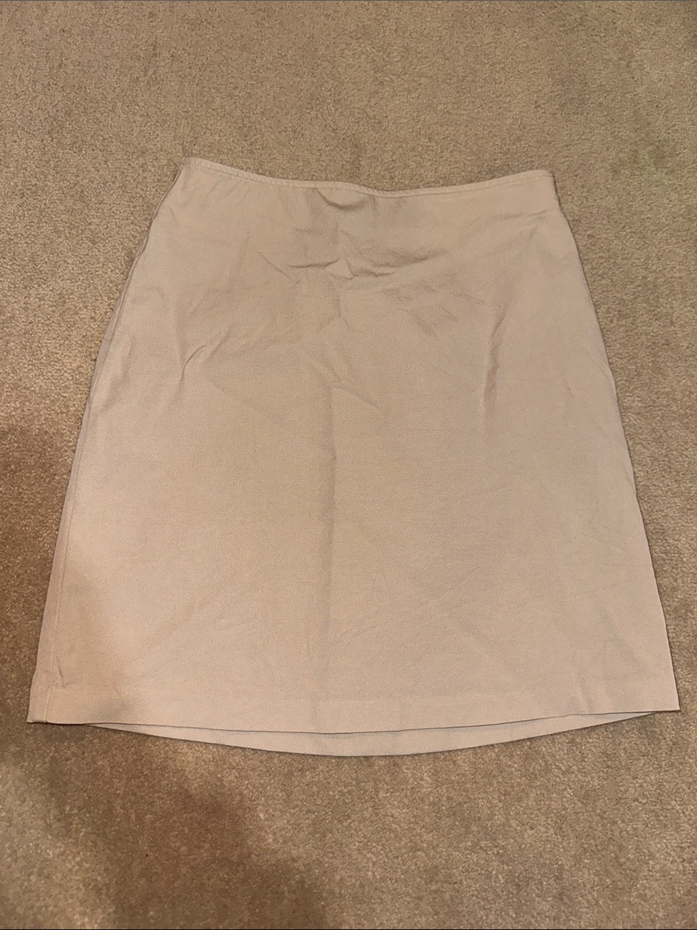 Old Navy Women's Cream A-Line Skirt